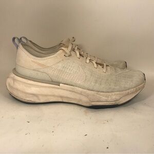 Nike ZoomX Invincible Run Flyknit 3 Light Cream Sz 11.5